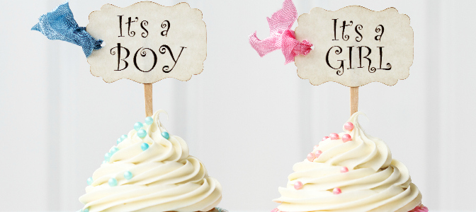 When did baby showers become popular in North America?