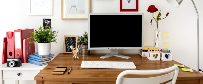 Having your own office is great, but it does mean another space to keep organized! When you envision your future workspace, what does it look like?