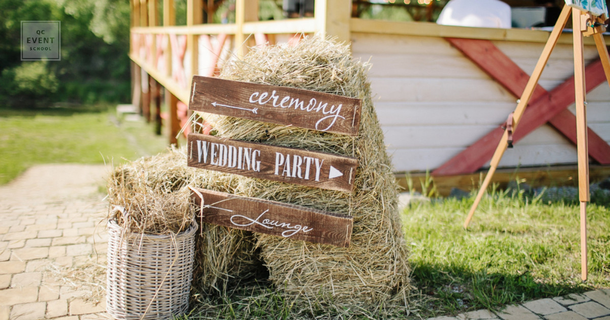 qc event school - rustic wedding event planner