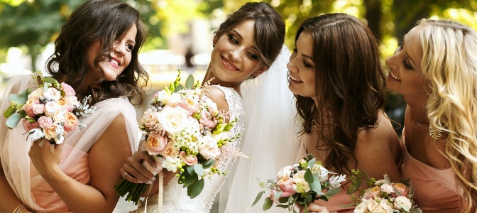 Why did bridesmaids become such a huge part of the wedding ceremony?