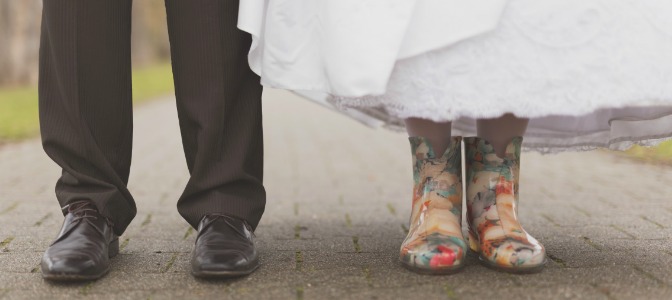 Is rain on a wedding day always an unlucky sign?