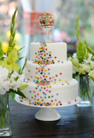 Smartie Birthday Cake | Birthday cake chocolate, How to make cake, Cake  decorating