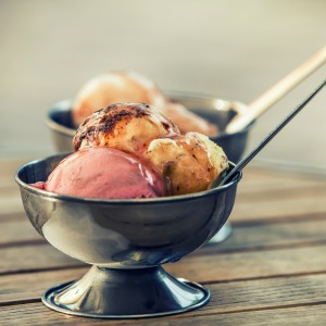 Ice-cream sundae bar