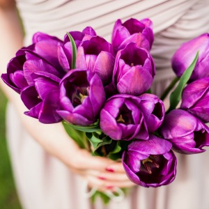 Fresh gardenias or simple tulips