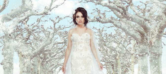 What’s the most common characteristic of a winter wedding dress?