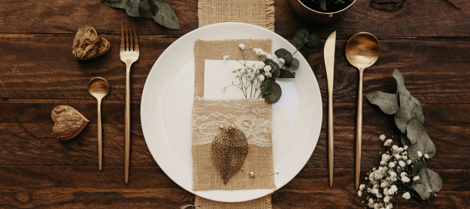 rustic wedding table decor