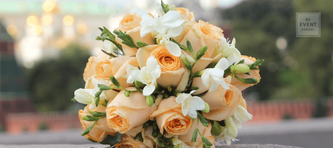 event planning floral design bouquet close-up